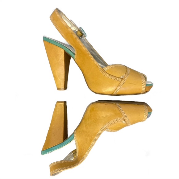 Y2K Michael Kors Sling-back Heels - Picture 2 of 6